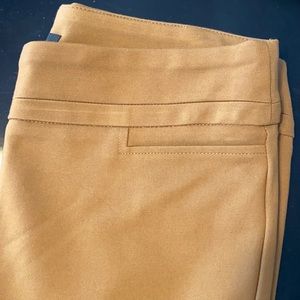 Clearance Tan straight leg pant avail until Jan 10